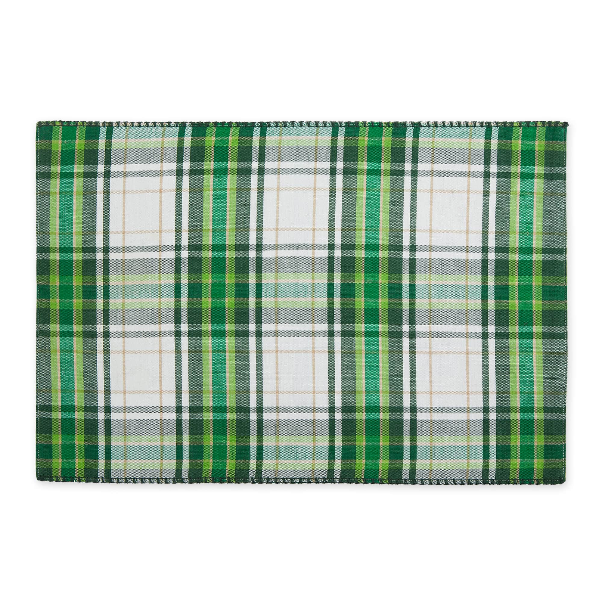 DII&#xAE; A Wee Bit O Luck Embroidered Placemats, 4ct.